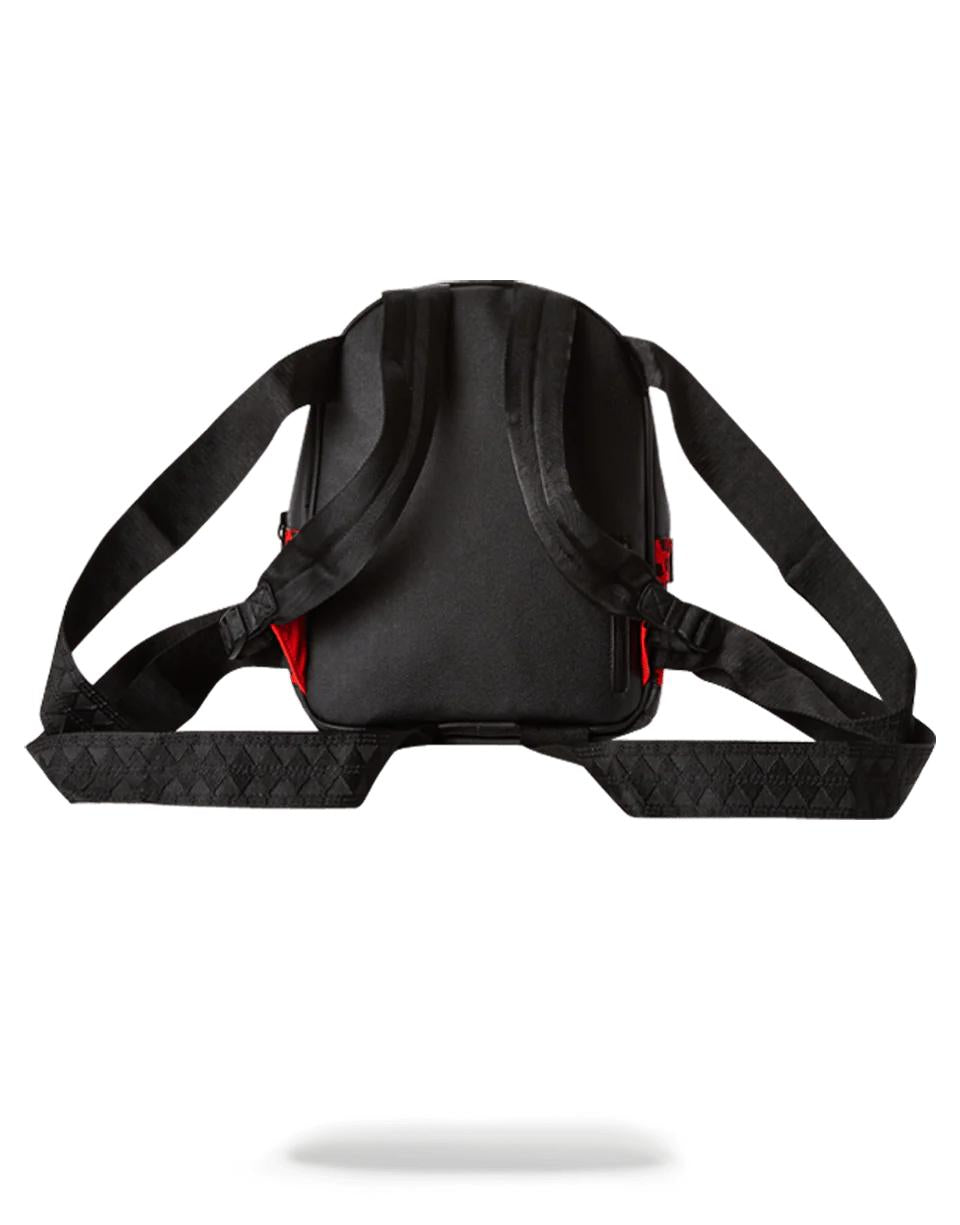 Sprayground 6-STRAP RED LEOPARD EMPRESS (PONY HAIR)