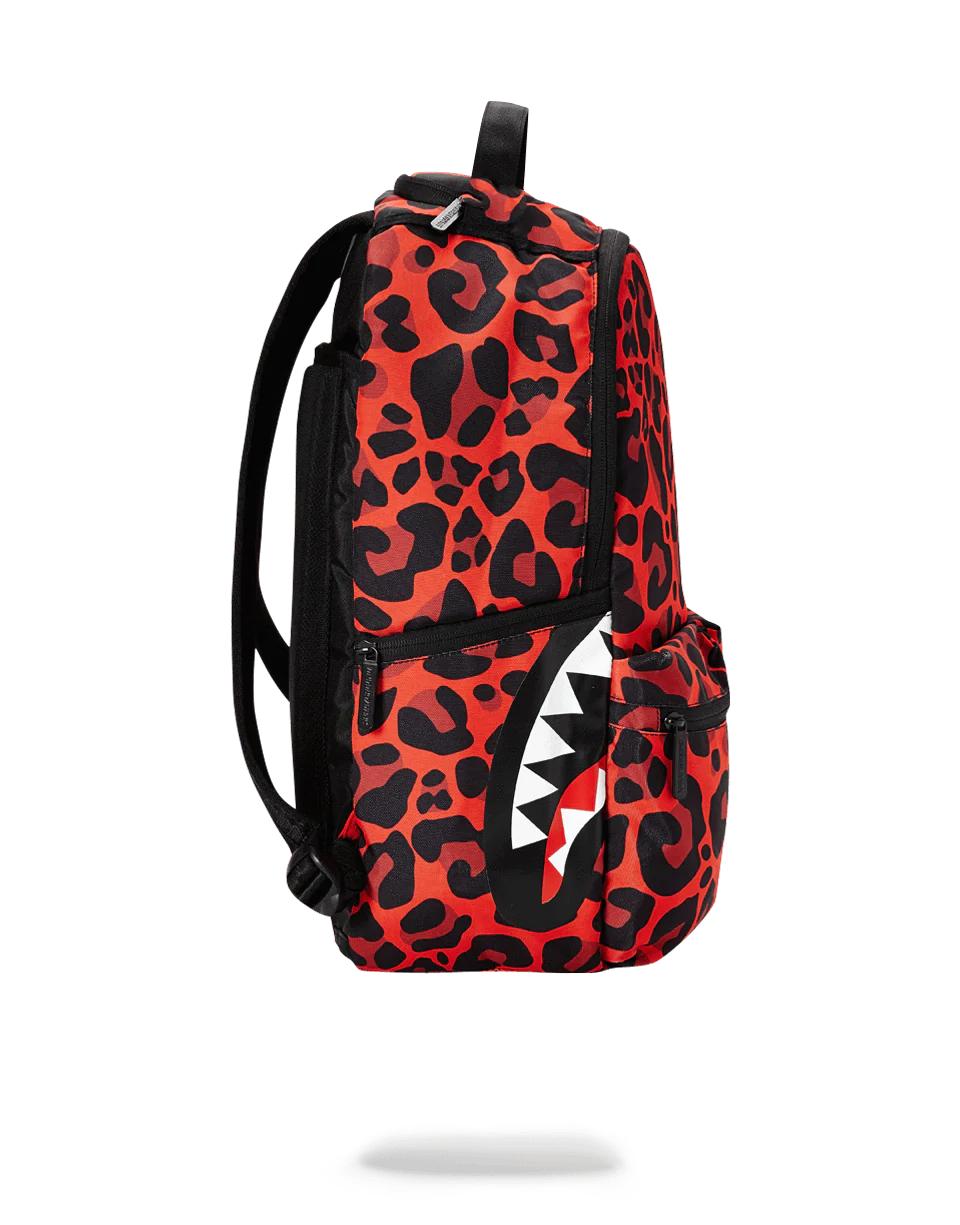 Sprayground RED LEOPARD DOUBLE CARGO