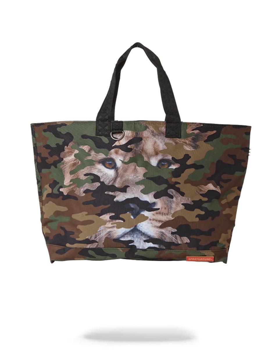 Sprayground LION CAMO TOTE BAG