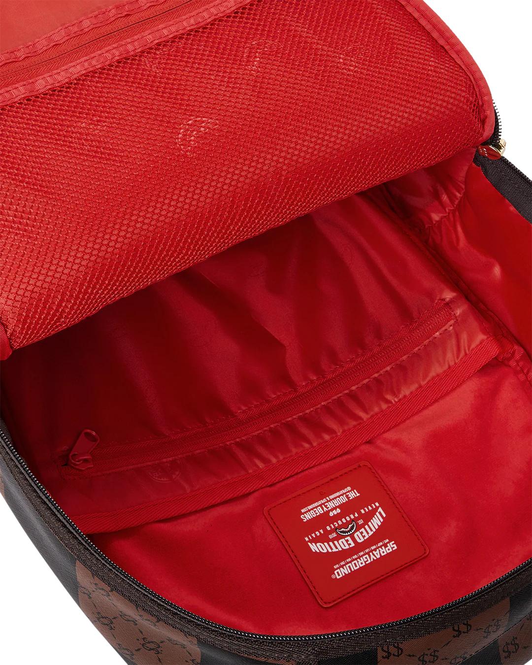 Sprayground THAT BIG CHECK SHARK BACKPACK