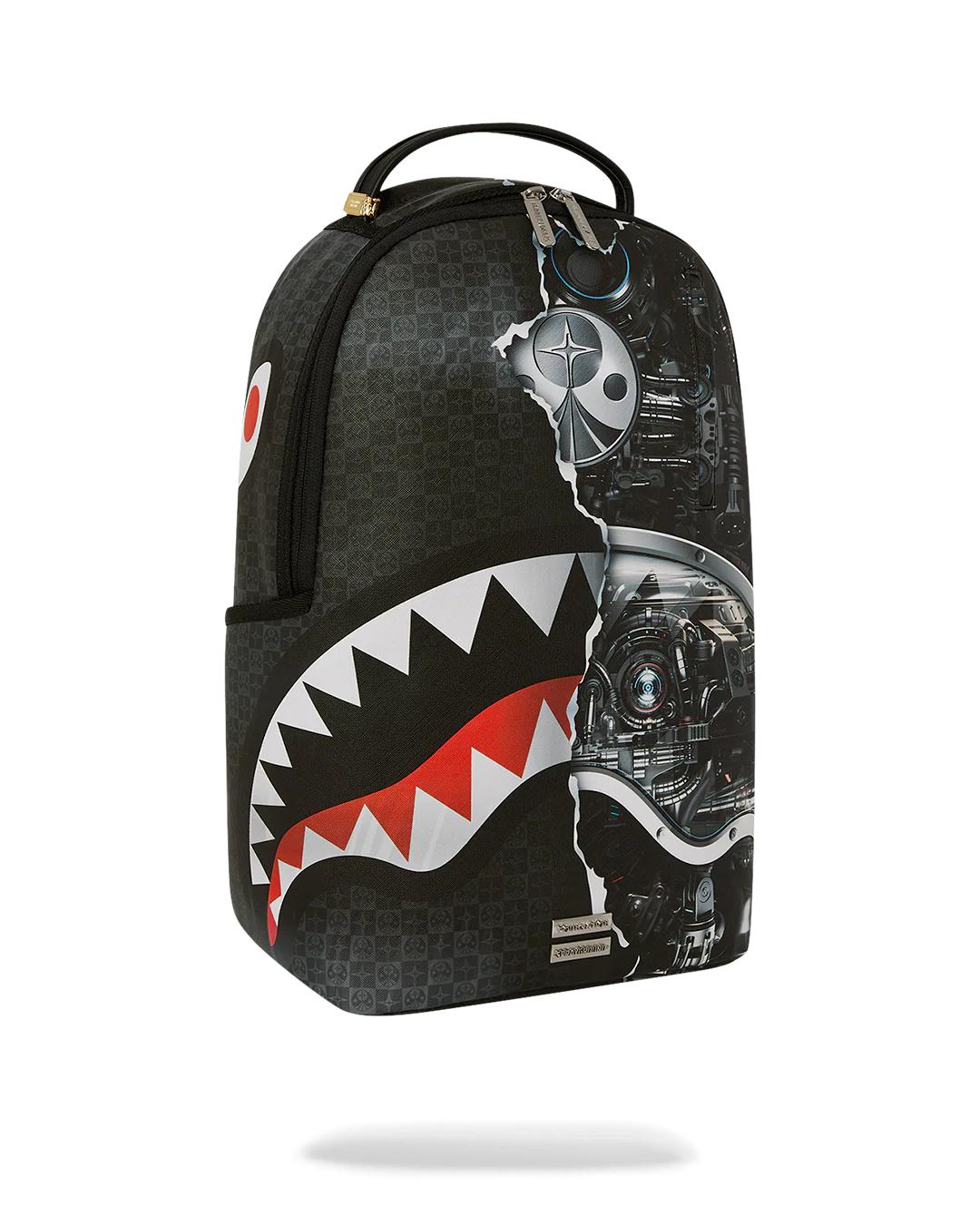 Sprayground FOUNDATION LADY DEMERZEL ROBOTIC SHARK BACKPACK