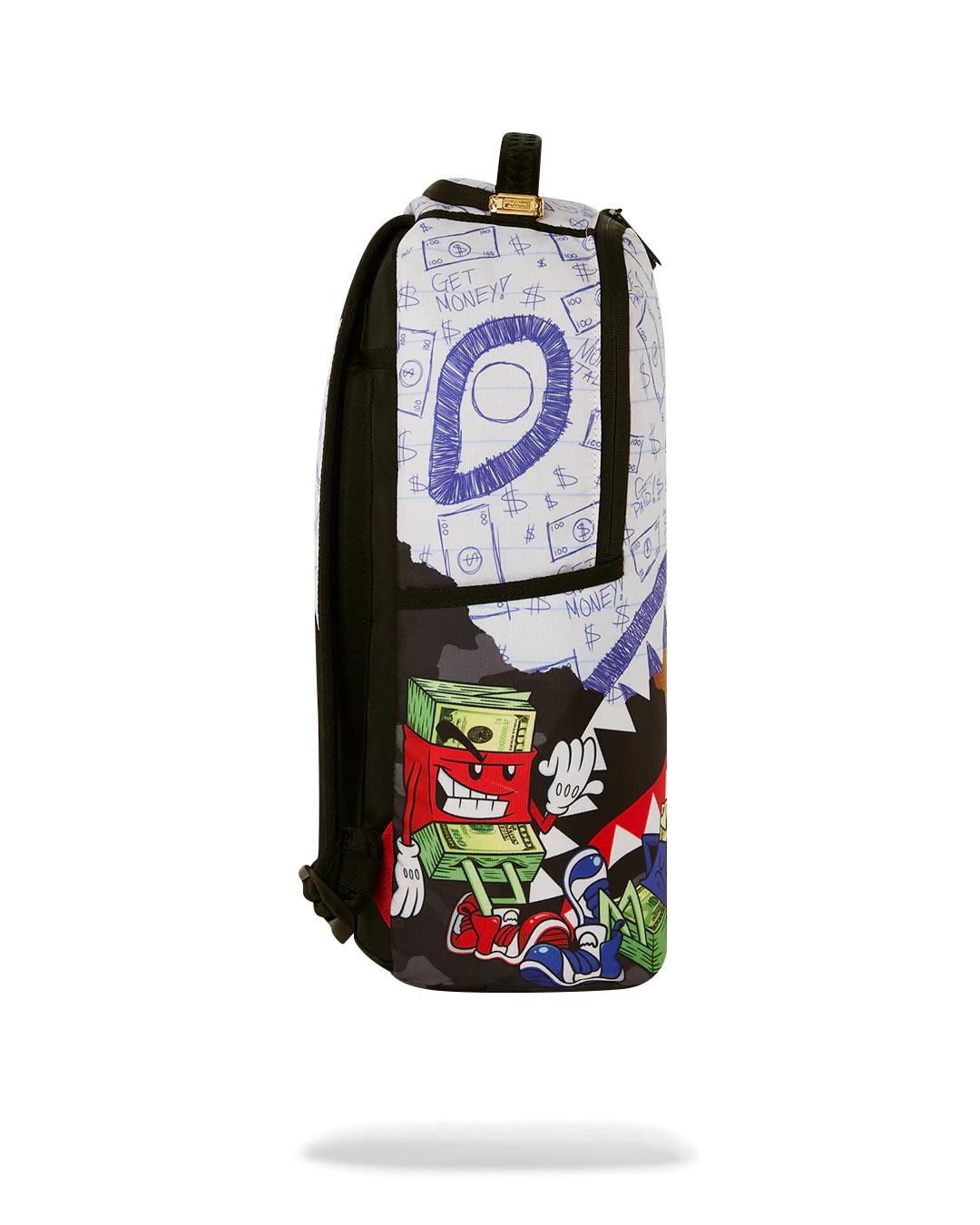 Sprayground MEAN MONEY COLLAGE BACKPACK