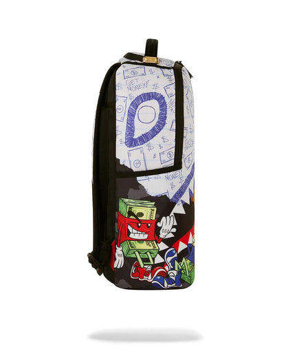Sprayground MEAN MONEY COLLAGE BACKPACK