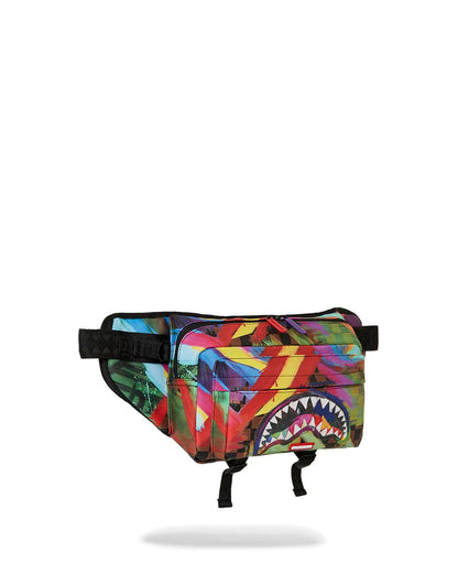 Sprayground SHARKS IN PARIS CITY STREAKS CARGO CROSSBODY