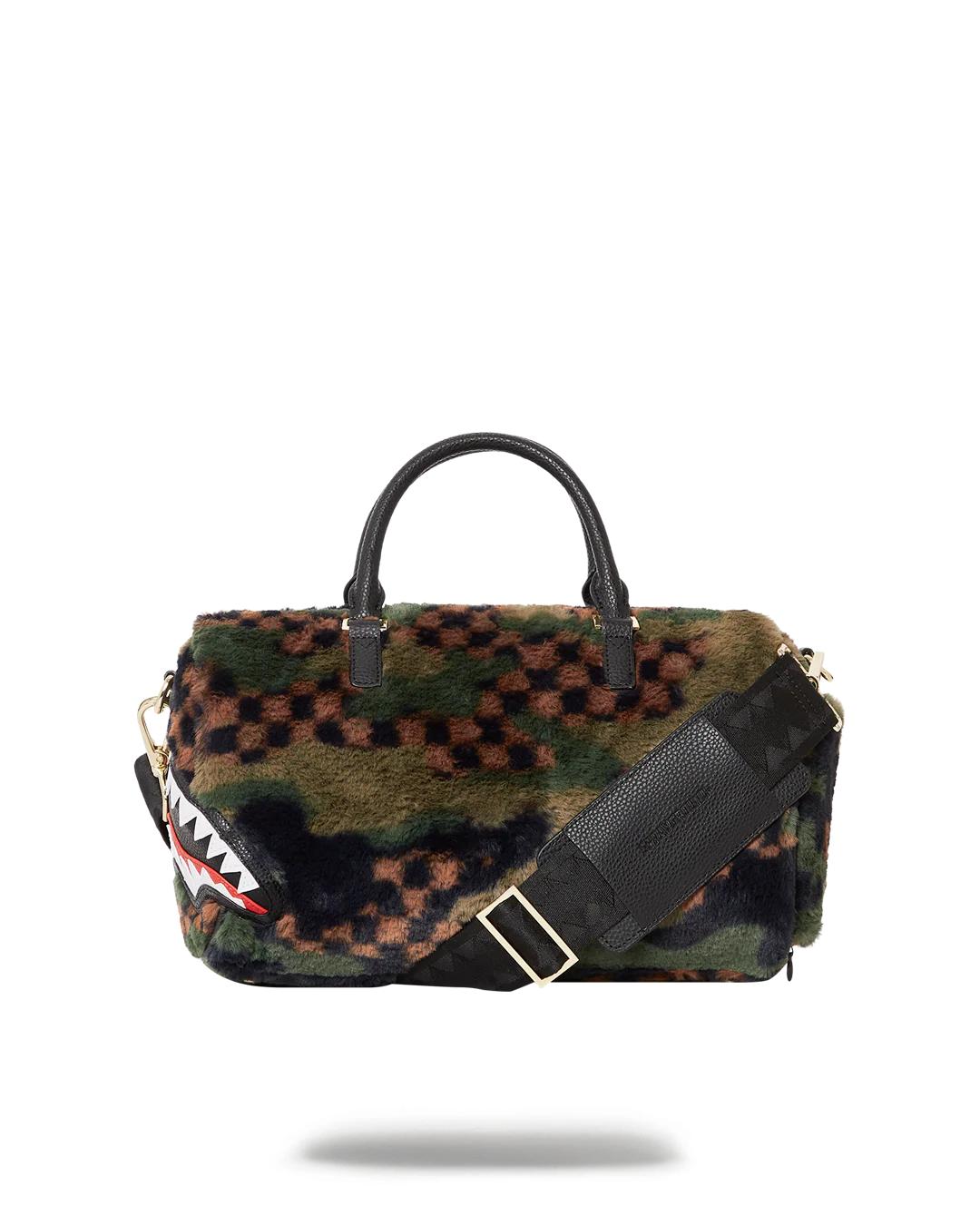 Sprayground BIG SKY FUR SHARK MINI DUFFLE