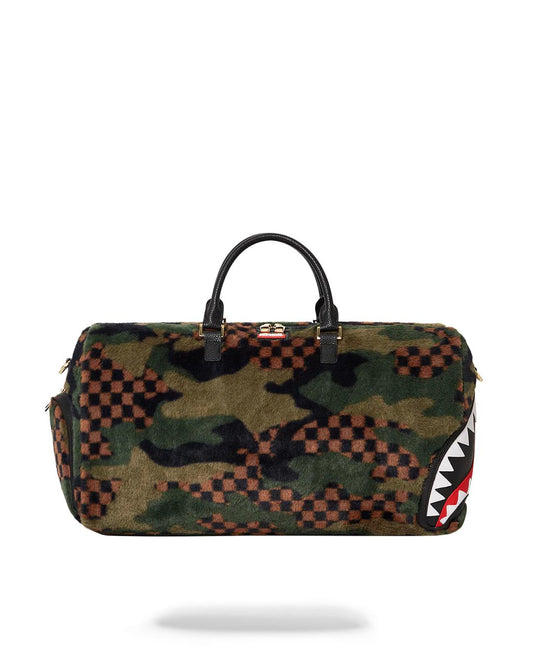 Sprayground BIG SKY FUR SHARK DUFFLE