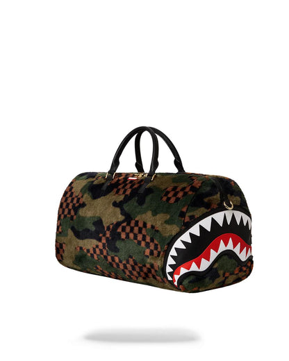 Sprayground BIG SKY FUR SHARK DUFFLE