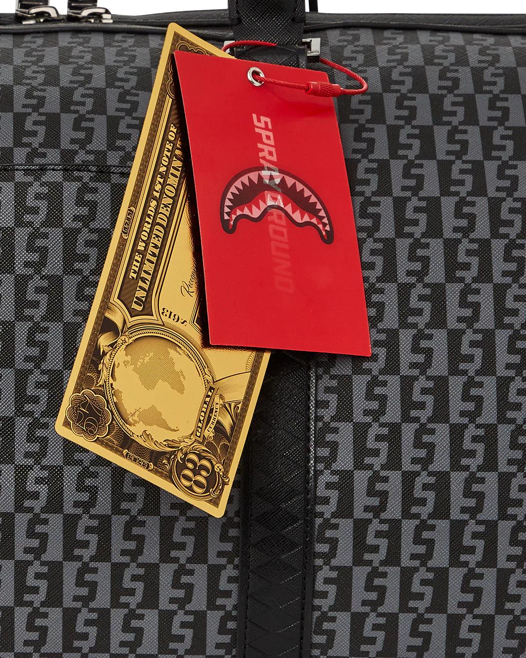 Sprayground SHARKFINITY STEALTH PILOT DUFFLE