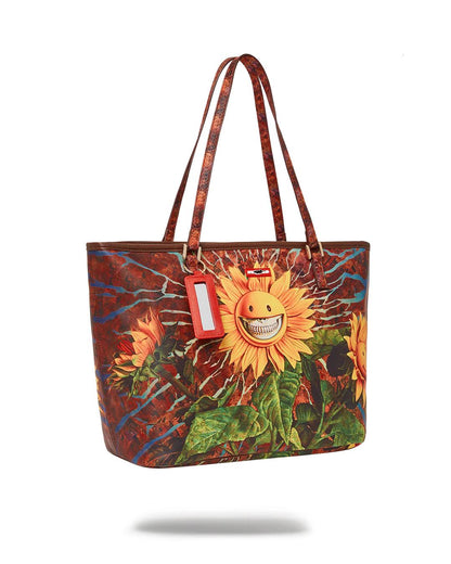 Sprayground SUNFLOWER GRIN RON ENGLISH COLLAB TOTE