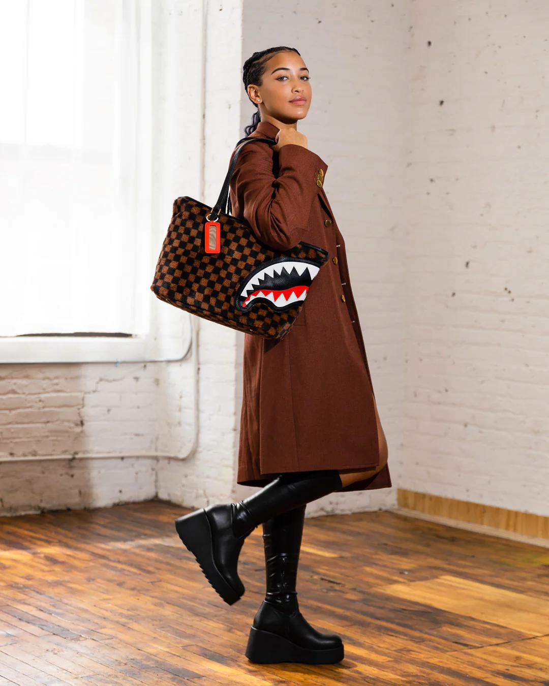 Sprayground FURRR SHARKS IN PARIS TOTE