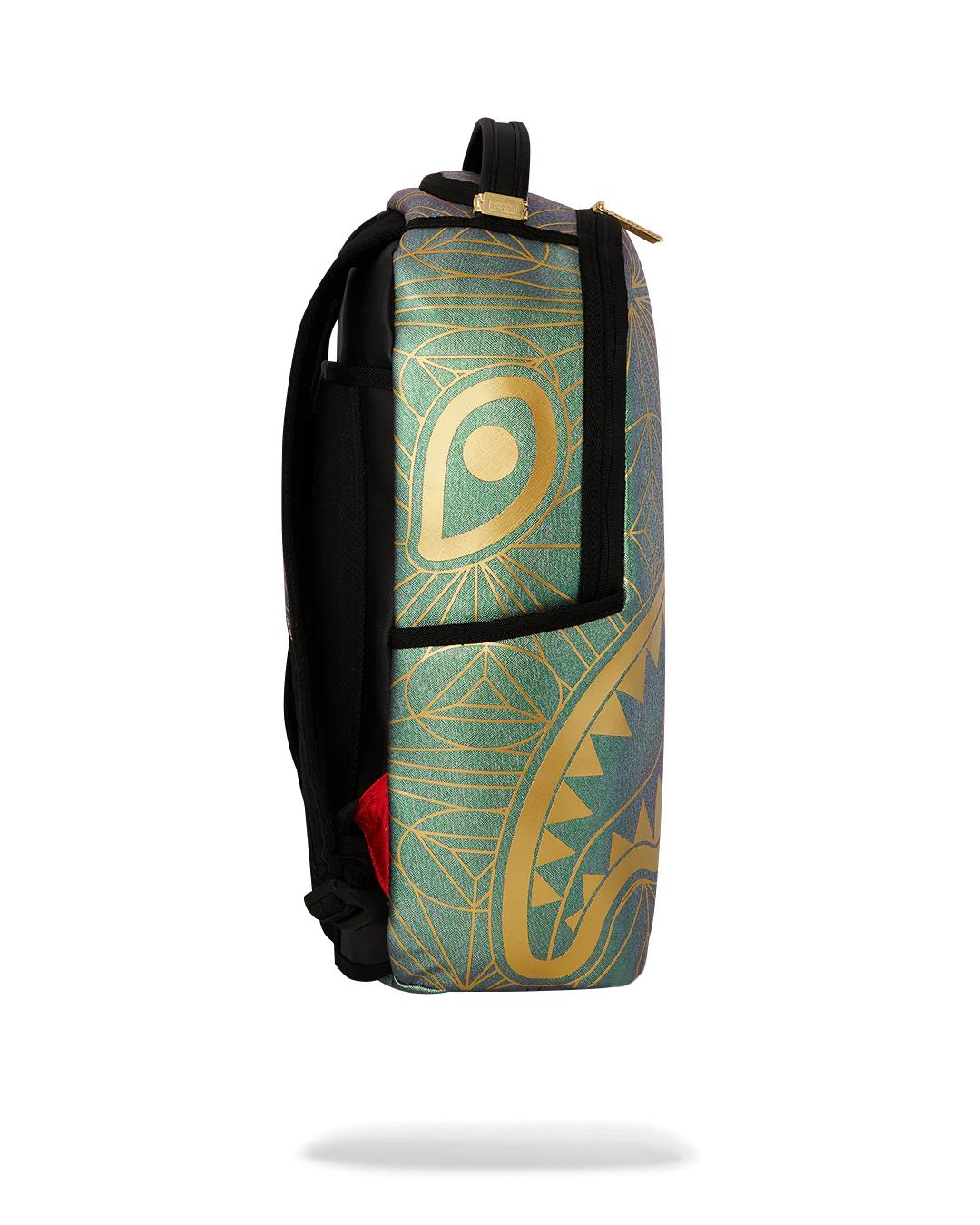 Sprayground FOUNDATION CRYSTAL IRIDESCENT SHARK BACKPACK