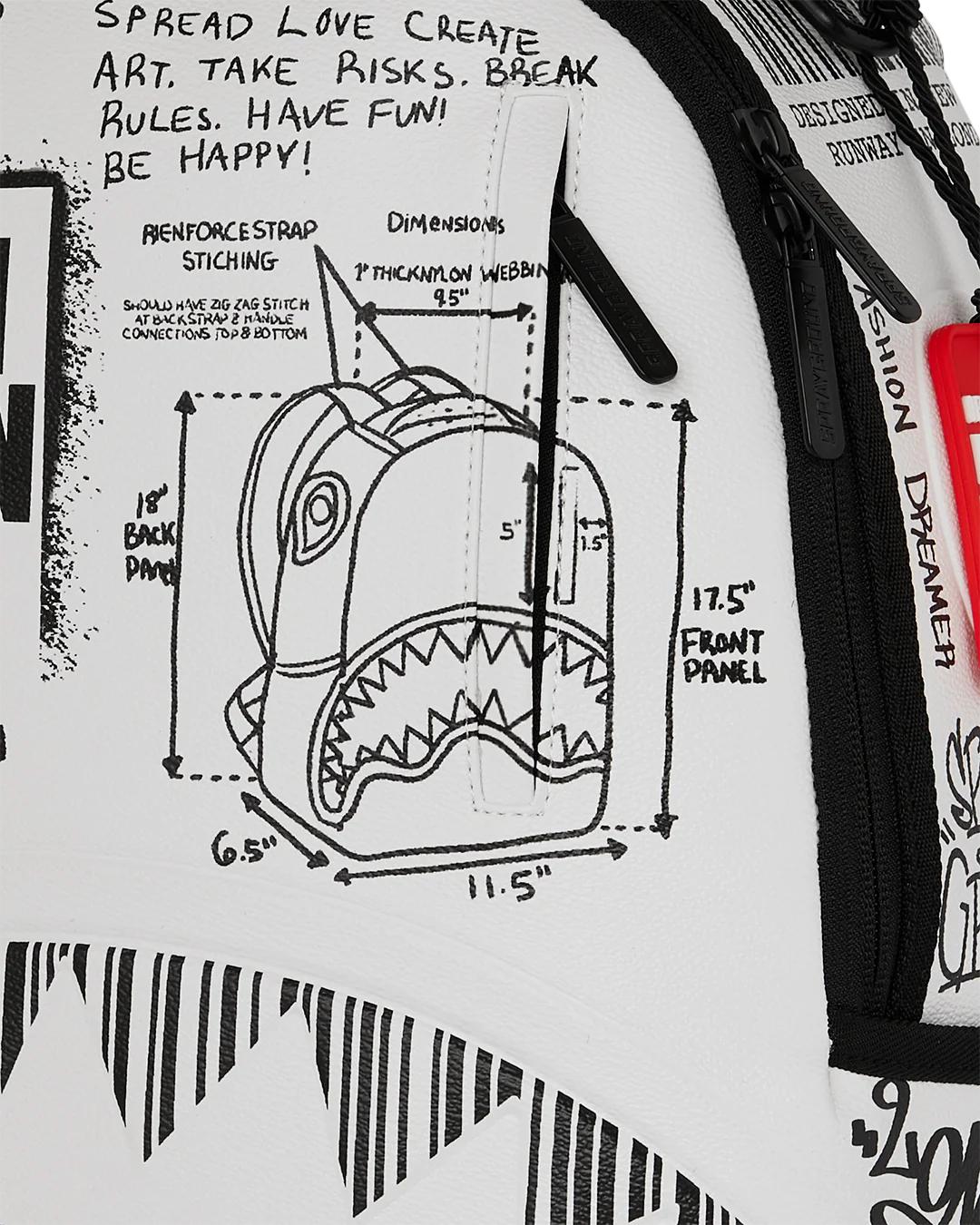 Sprayground LONDON FASHION WEEK DESIGNER DREAMS BACKPACK