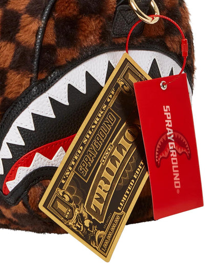 Sprayground FURRR SHARKS IN PARIS MINI DUFFLE