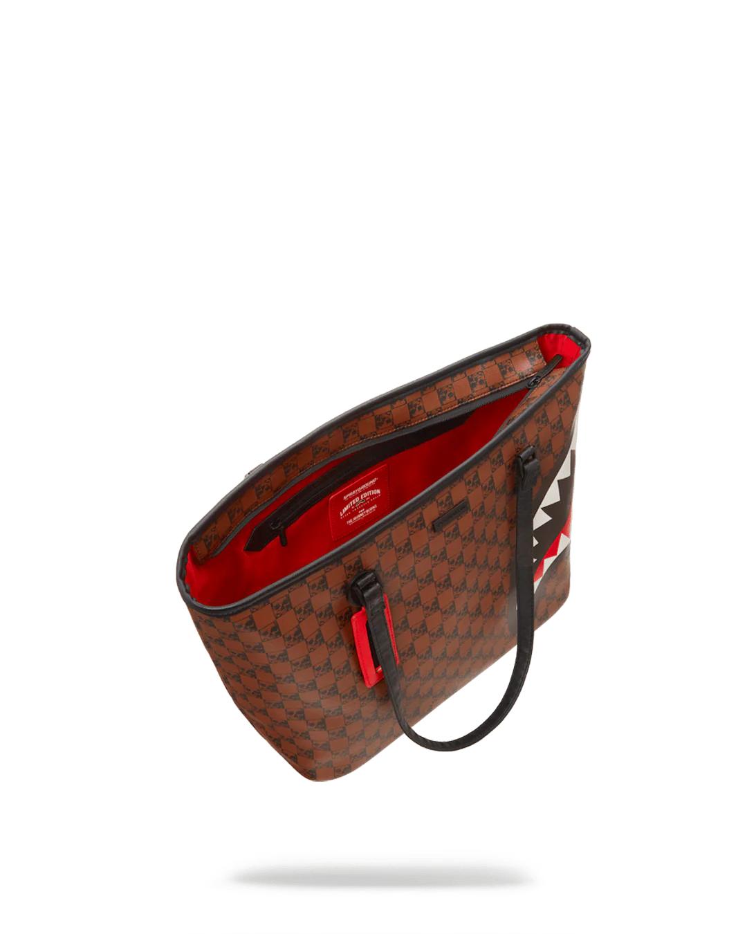Sprayground SHARKS AND SKULLS TOTE