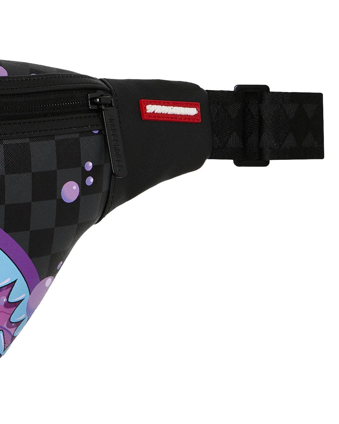 Sprayground PURPLE SLIME SHARK SAVVY CROSSBODY