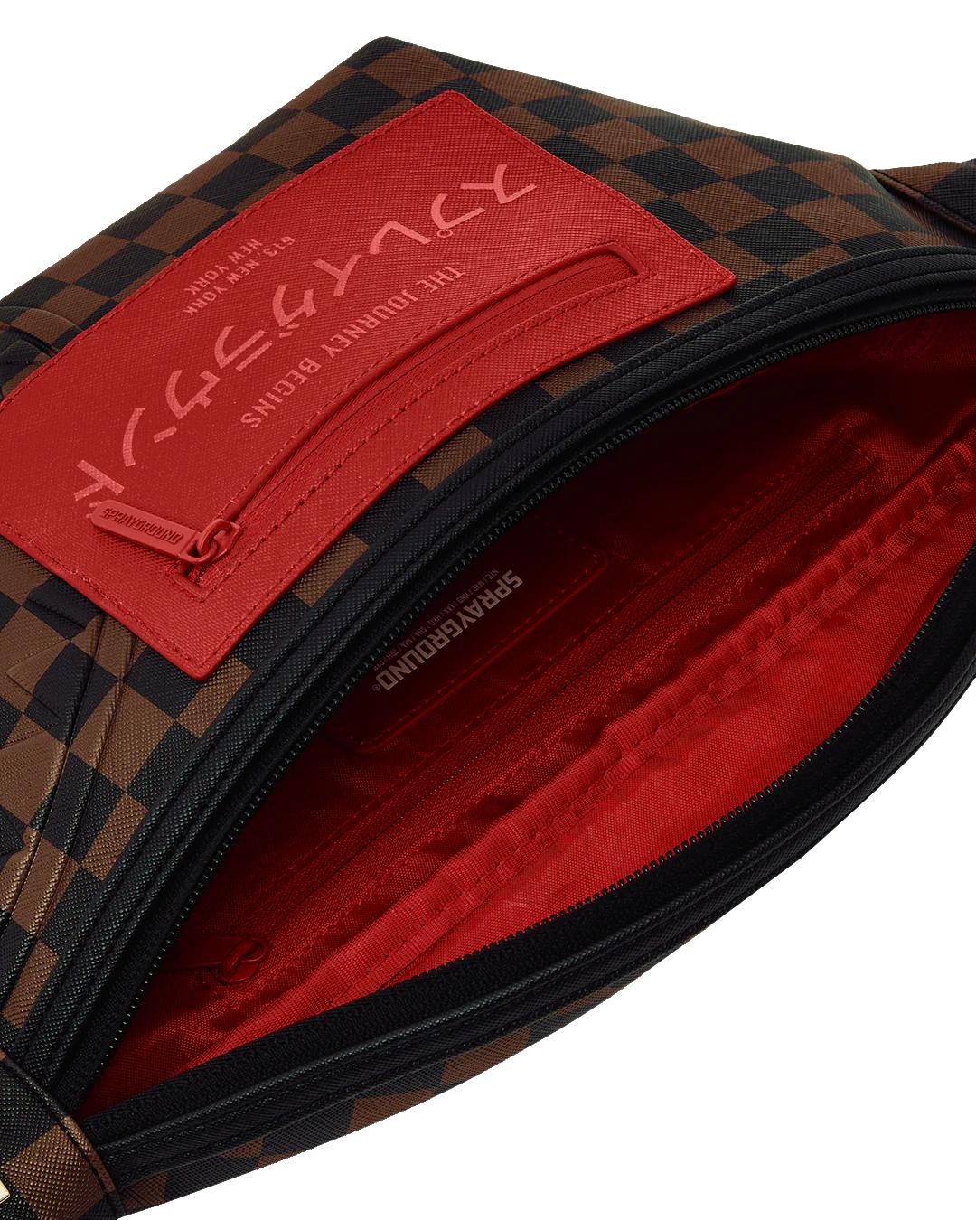 Sprayground KATANA CHECK BOSS SAVVY CROSSBODY