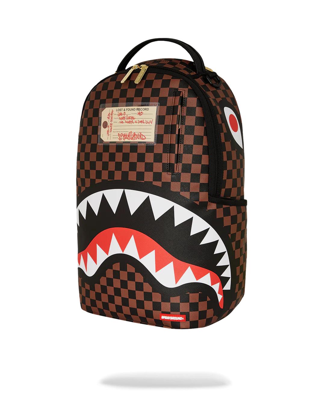 Sprayground SHARKS IN PARIS LOST & FOUND BACKPACK