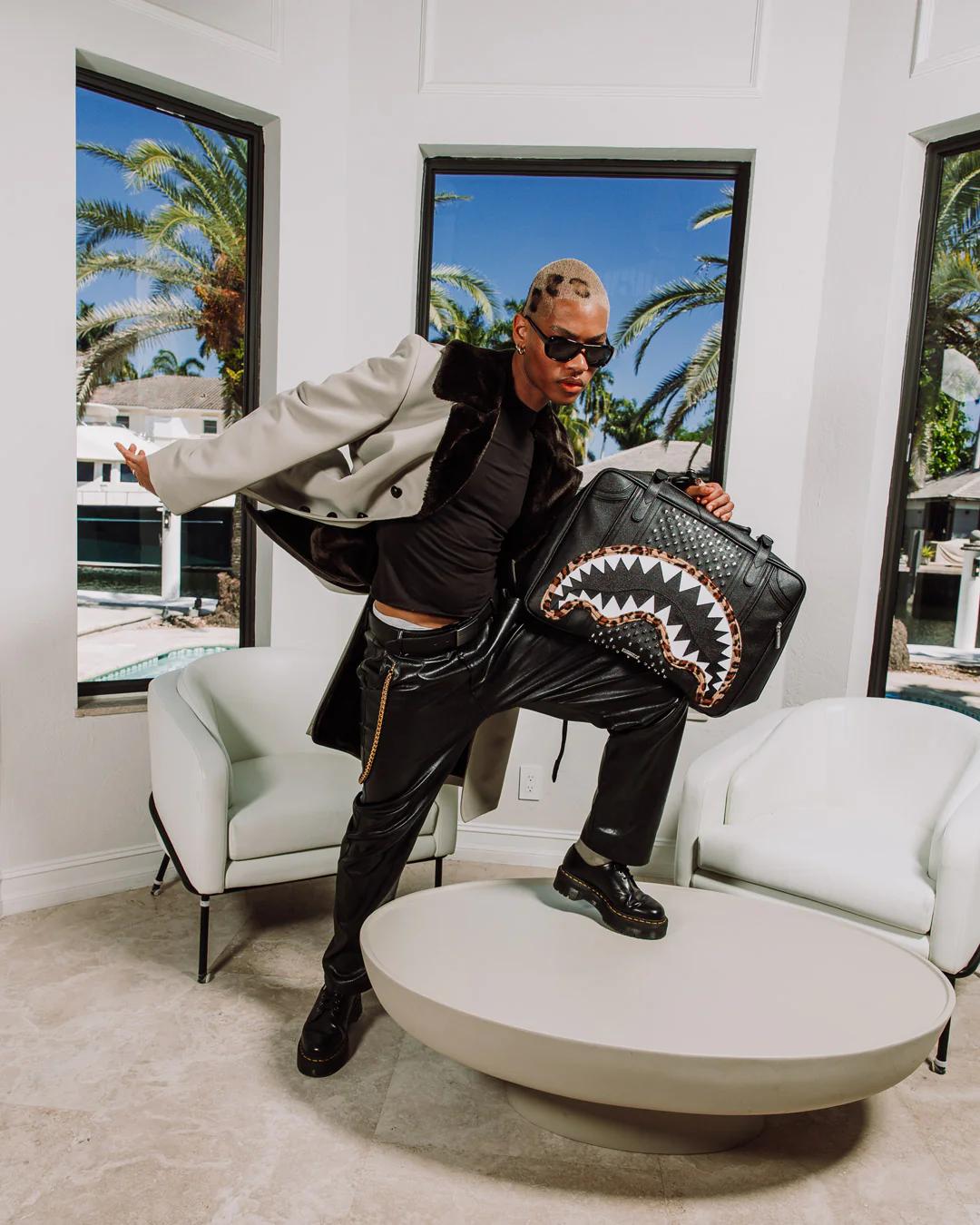 Sprayground BACKSTAGE HANDHELD CARRY-ON CONVERTIBLE BACKPACK