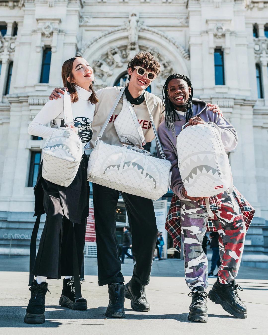 Sprayground MONEY PATTERN POWDER EMPEROR DUFFLE
