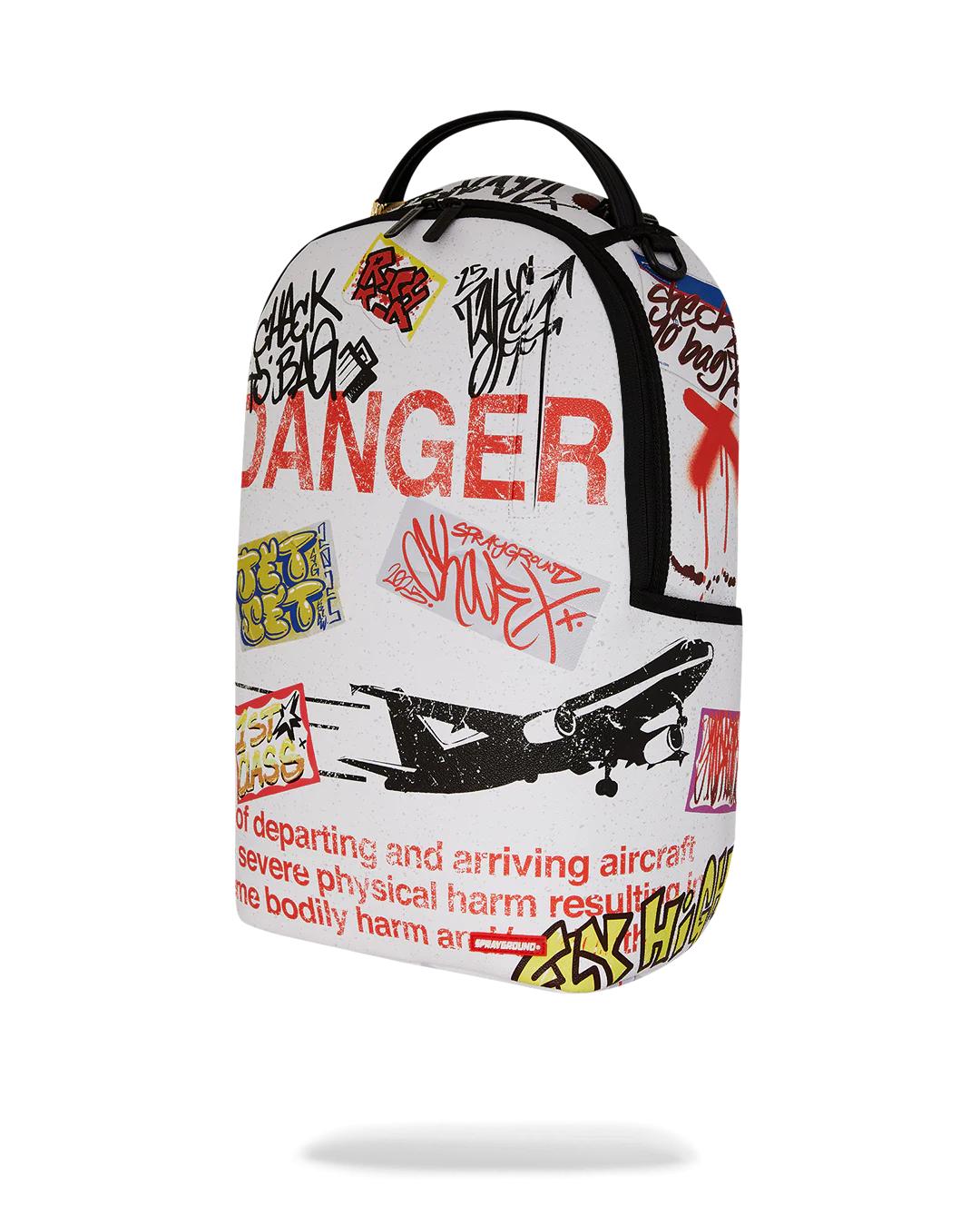 Sprayground JETBLAST SIGN ON THE RUNWAY BACKPACK