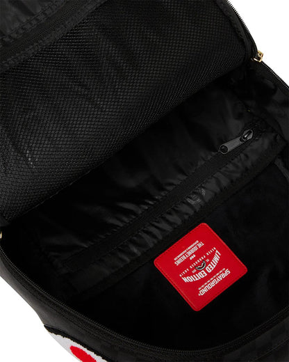 Sprayground LIGHTS OUT SHARKS IN PARIS CHENILLE SHARK BACKPACK