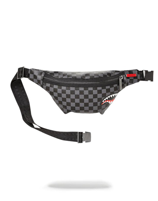 Sprayground SHARKS IN PARIS (BLACK CHECKERED EDITION) CROSSBODY