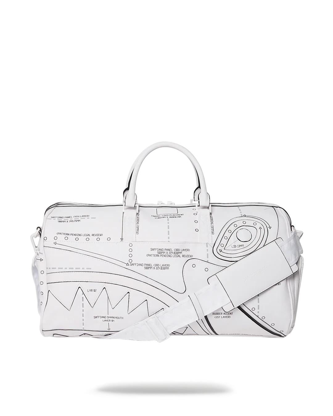Sprayground TECHNICAL CUT & SHARK DUFFLE