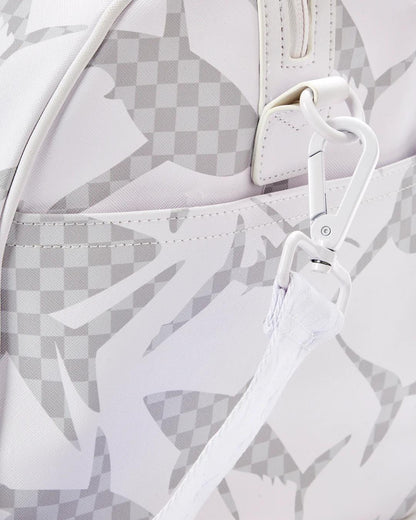 Sprayground SHARK CHECK (WHITE) DUFFLE