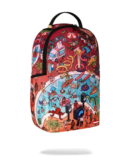 Sprayground LIFE OF THE PARTY DLXR BACKPACK