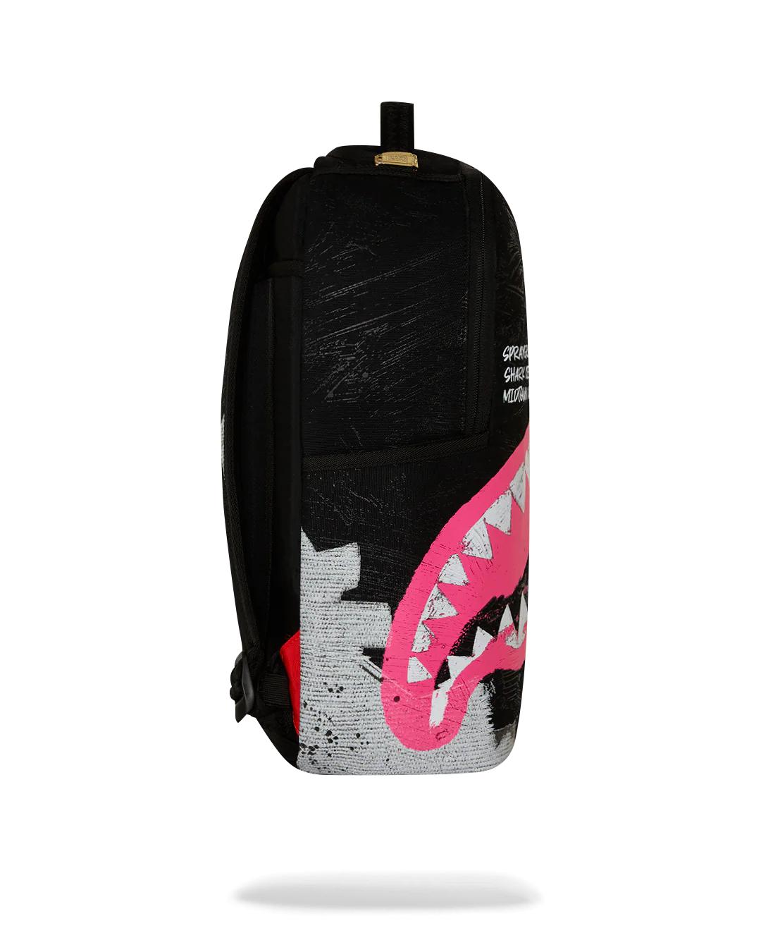 Sprayground SHARK CENTRAL ACRYLIC ART DLX COTTON BACKPACK