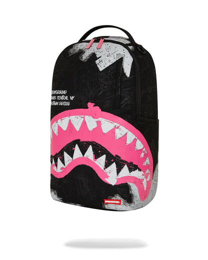 Sprayground SHARK CENTRAL ACRYLIC ART DLX COTTON BACKPACK