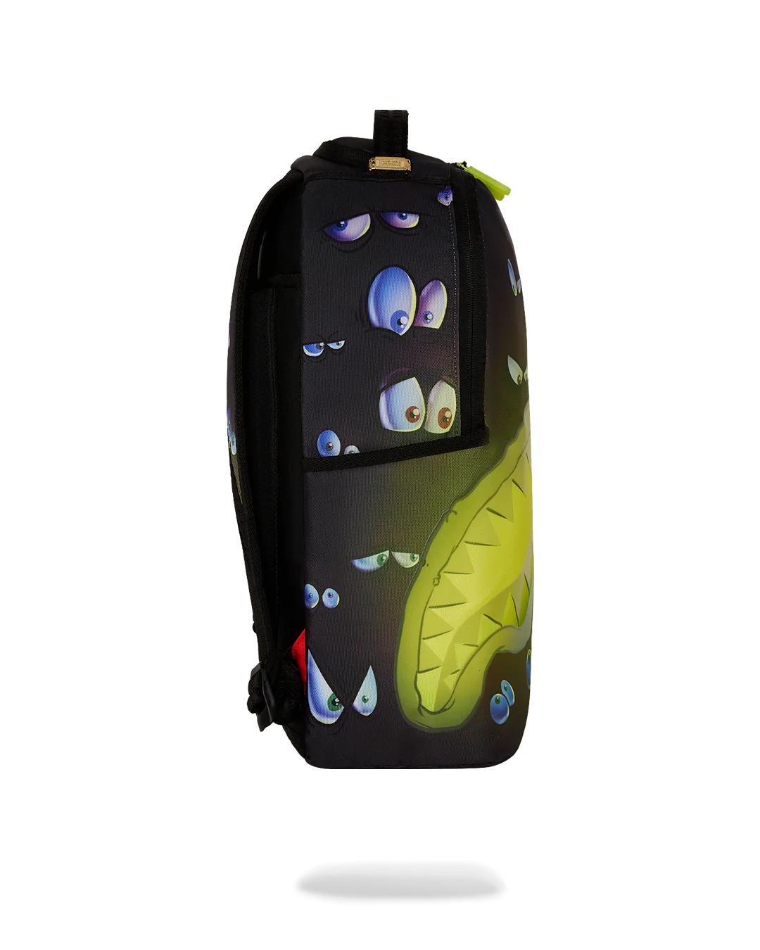 Sprayground EYES ALL A GLOW (GLOW IN THE DARK) DLXR BACKPACK