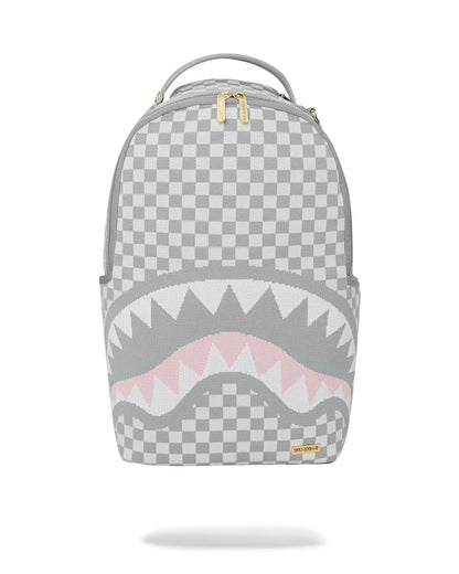 Sprayground KNIT SHARKS IN PARIS IN CREAM DLX BACKPACK
