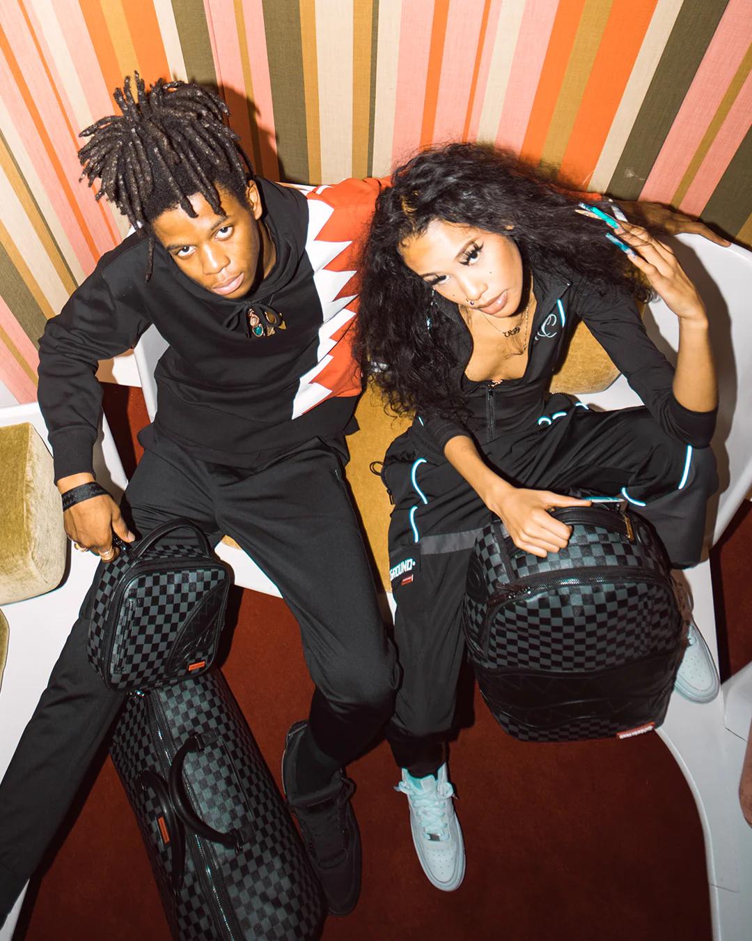 Sprayground HENNY BLACK DUFFLE