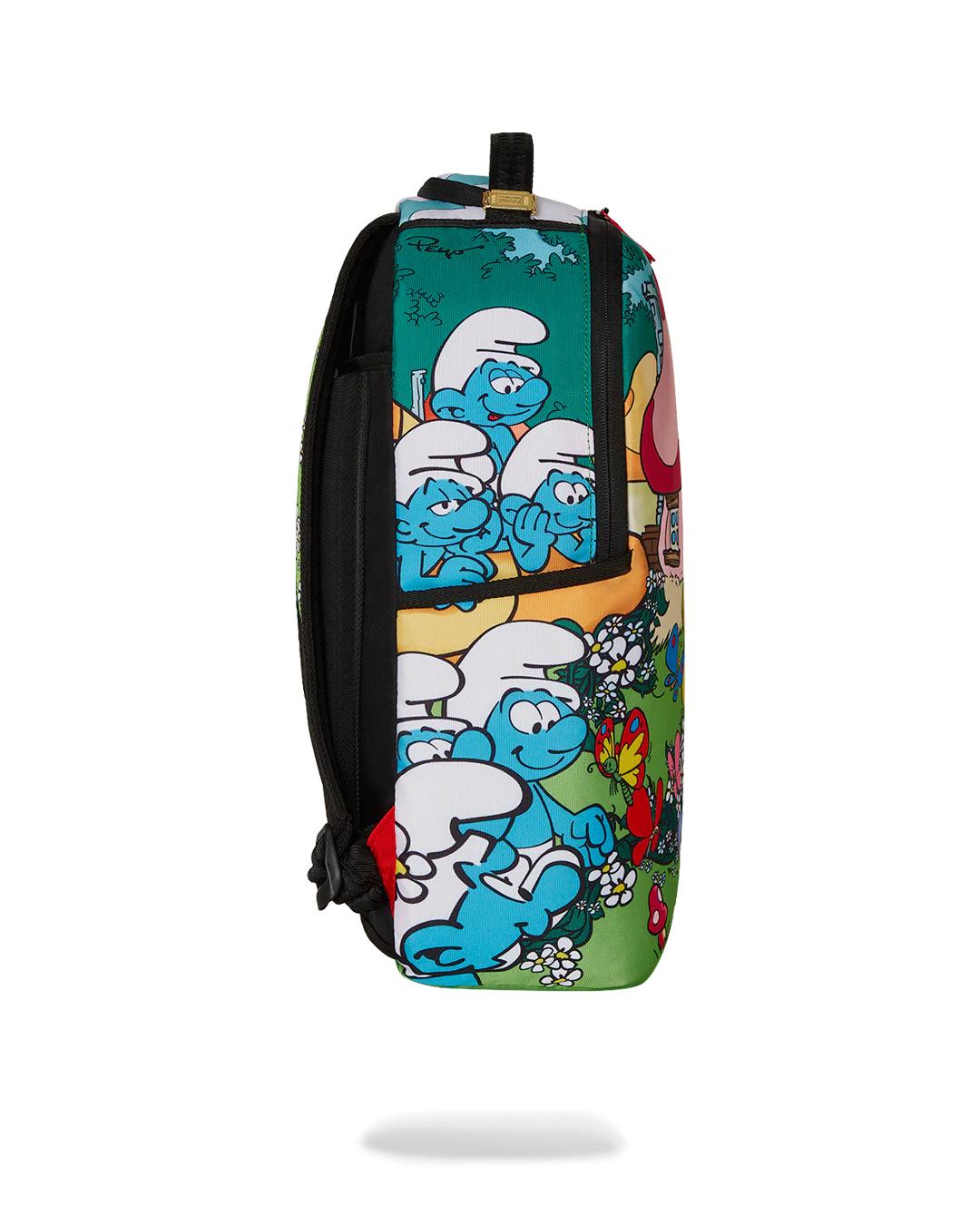 Sprayground SMURFS IN THE GARDEN BACKPACK