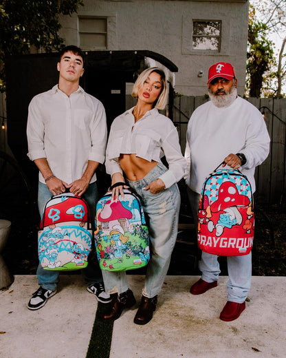 Sprayground SMURFS IN THE GARDEN BACKPACK
