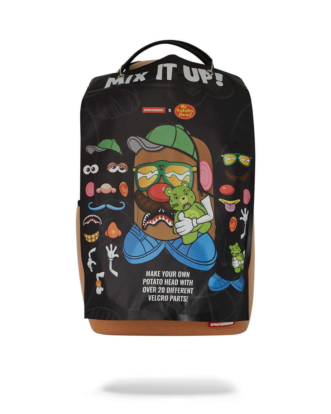 Sprayground MR. POTATO HEAD VELCRO PATCH MIX-IT-UP DLXSV BACKPACK