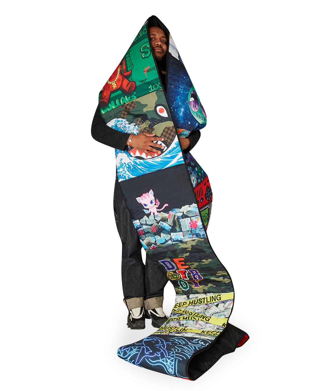 Sprayground THE SCROLL OF 15 YEARS DLXV BACKPACK (SUPER RARE)