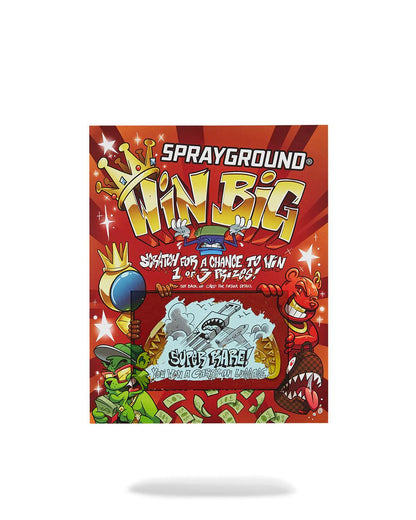 Sprayground BIG MONEY BIG MONEY BACKPACK (COMES WITH SCRATCH OFF PLAYING CARD)