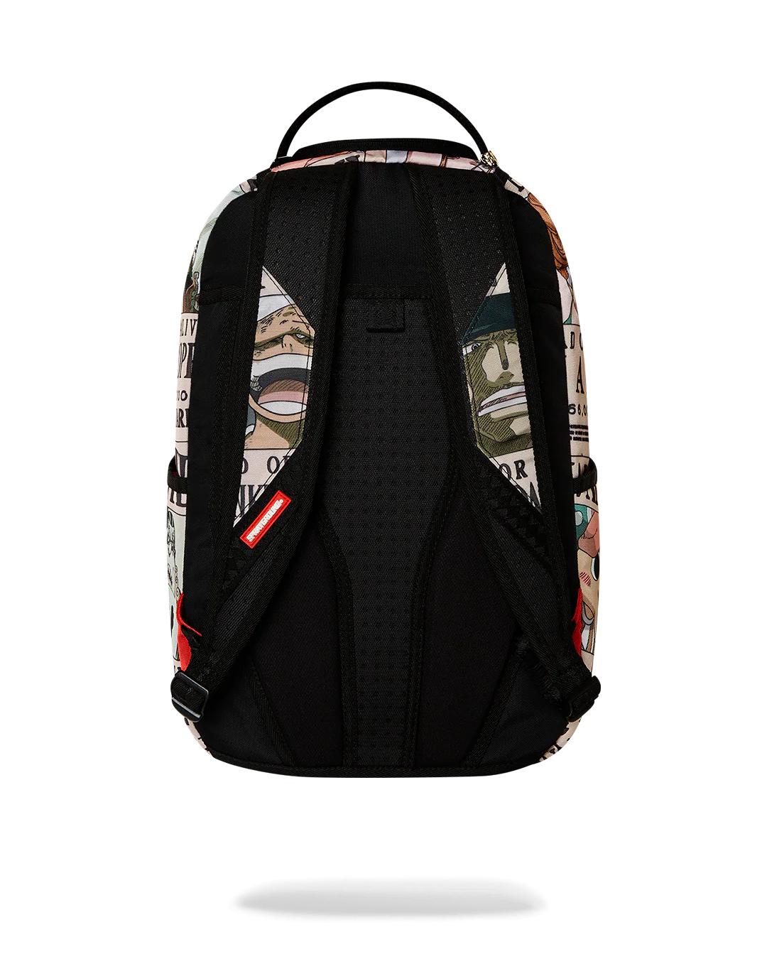 Sprayground ONE PIECE WANTED SHARK POSTERS BACKPACK