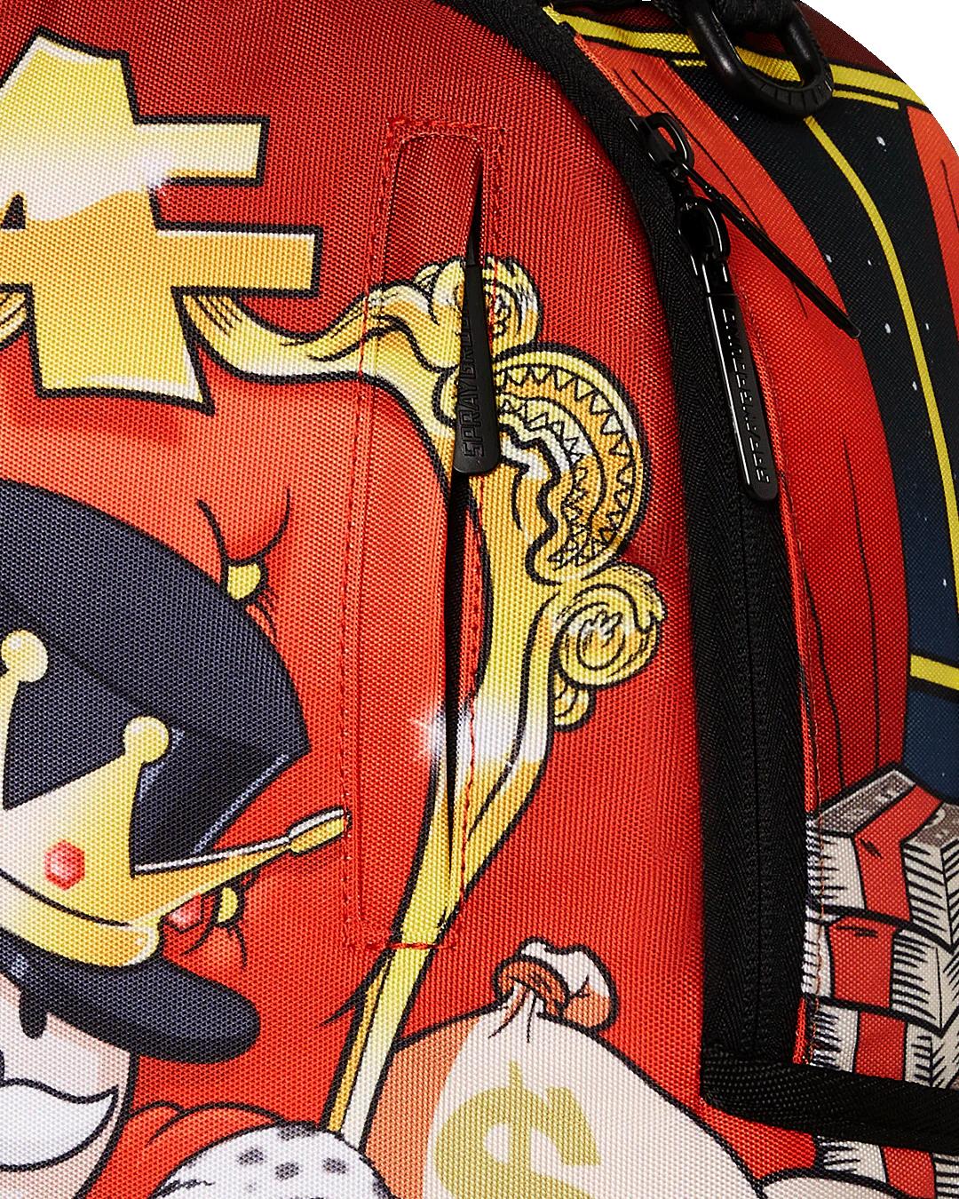 Sprayground MONOPOLY GOLD EMPIRE THRONE BACKPACK