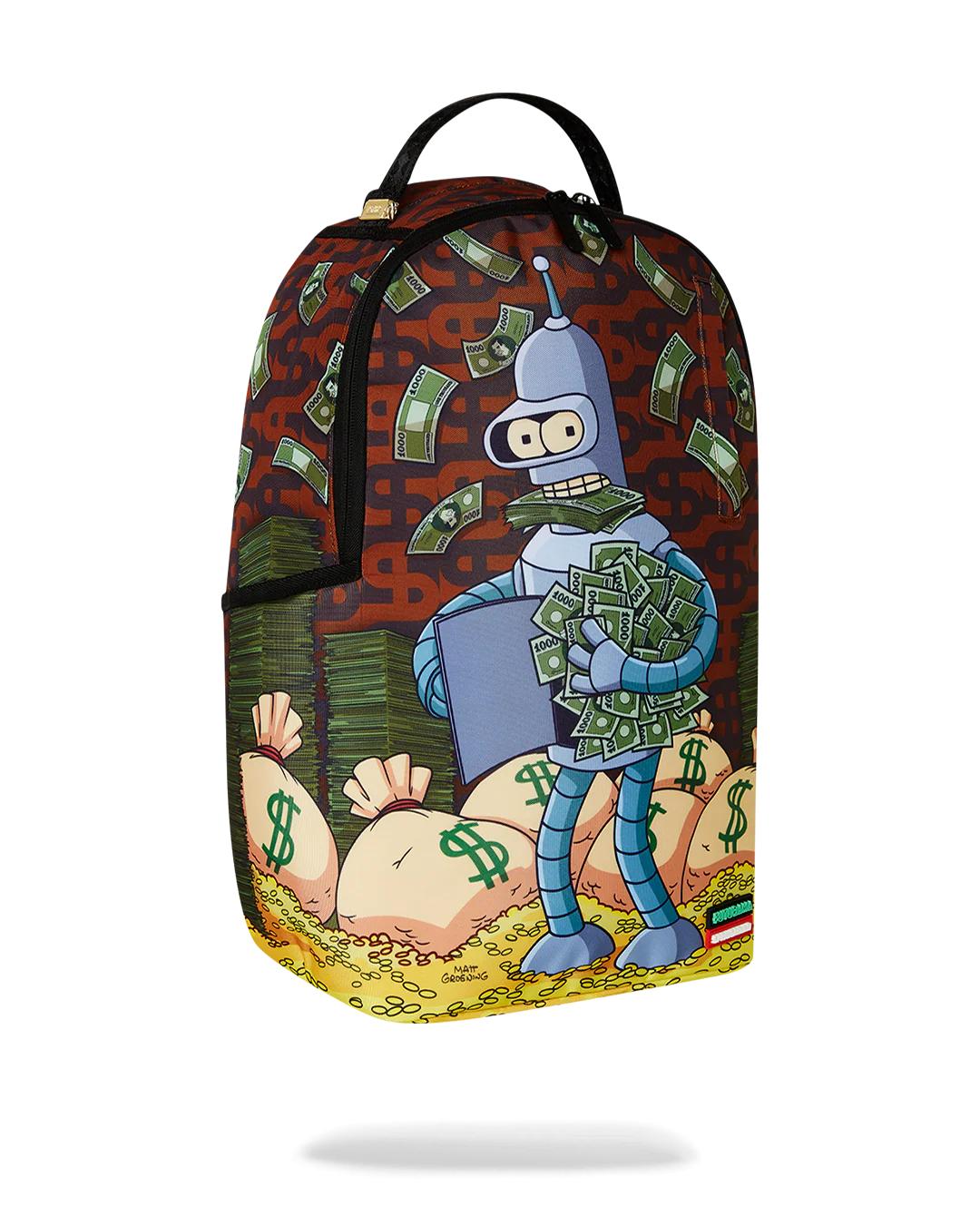 Sprayground FUTURAMA CASH-IN BENDER BACKPACK