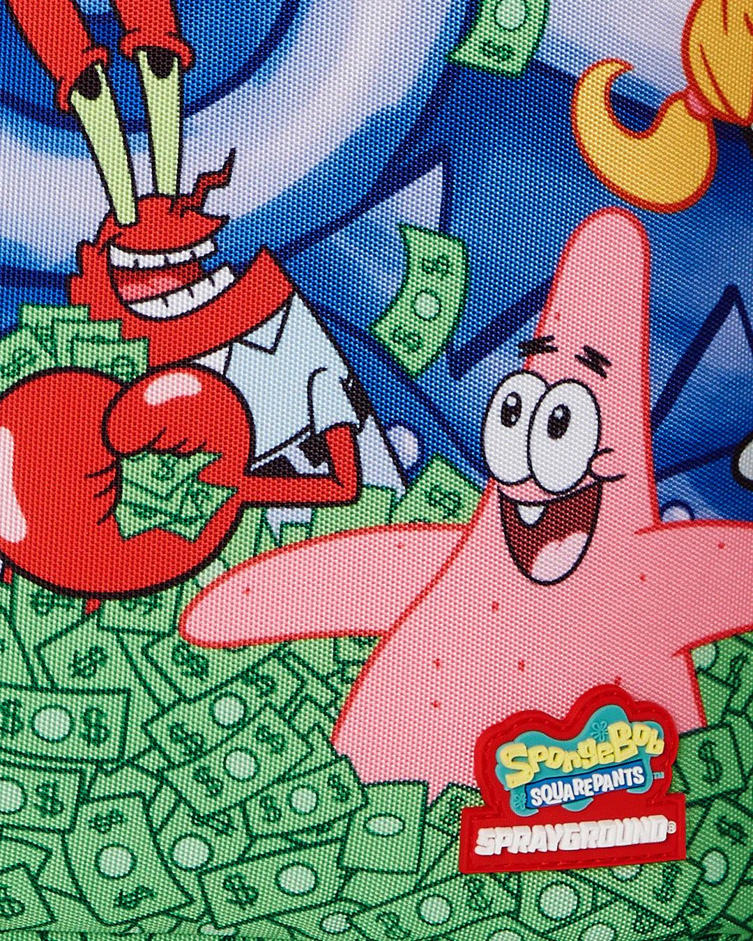 Sprayground SPONGEBOB CREW MONEY BATH DLXR BACKPACK