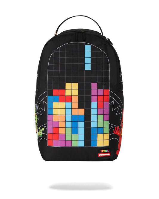 Sprayground TETRIS WITH DIABLO AND MONEY BEAR BACKPACK