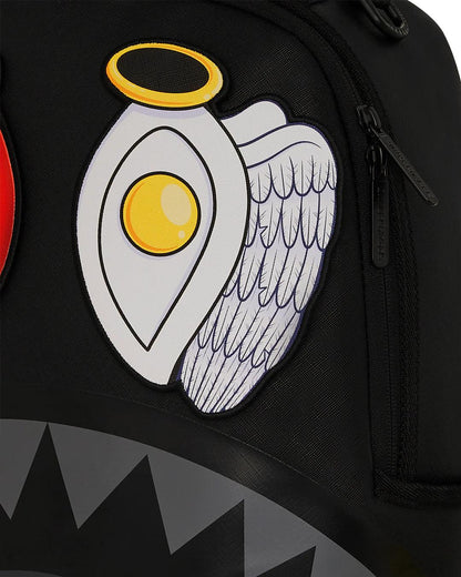 Sprayground SPLIT SAINT VELCRO REMOVABLE 6 EYES SHARK BACKPACK
