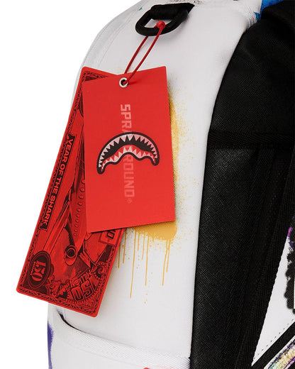 Sprayground SHARK CENTRAL CUT OUT FOR GREATNESS DLXSV BACKPACK