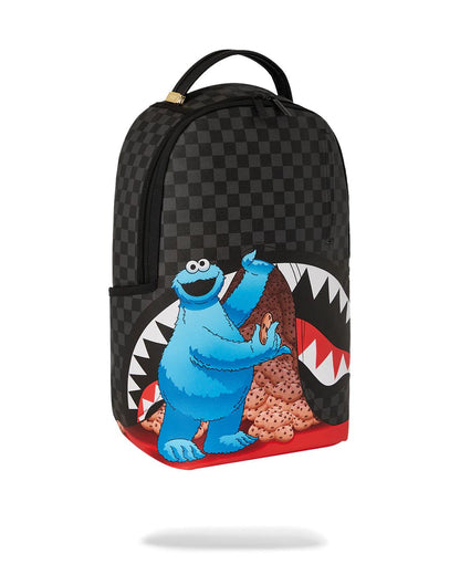 Sprayground SESAME STREET COOKIE MONSTER SNACK ATTACK DLXSV BACKPACK