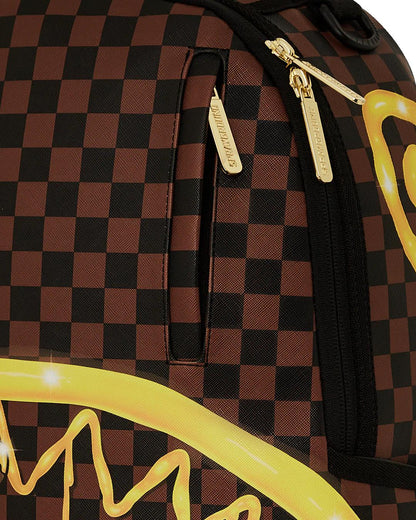 Sprayground RICHIE RICH PAINT THE SHARK GOLD BACKPACK