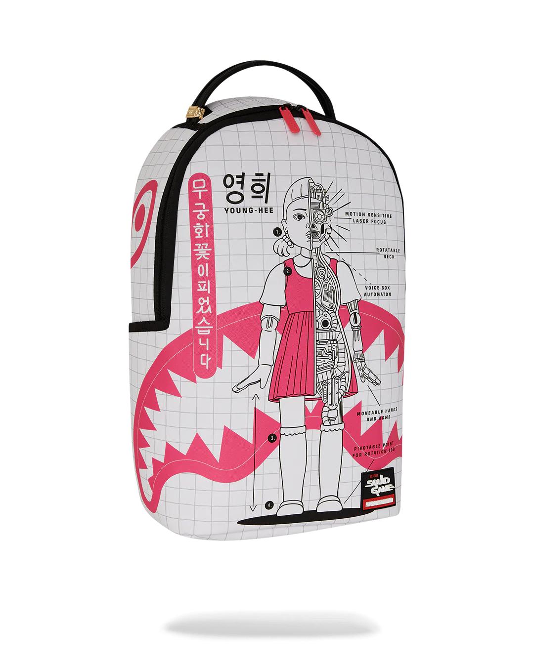 Sprayground SQUID GAME COLLAB ROBOT GIRL BACKPACK