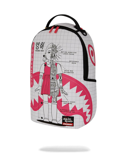Sprayground SQUID GAME COLLAB ROBOT GIRL BACKPACK